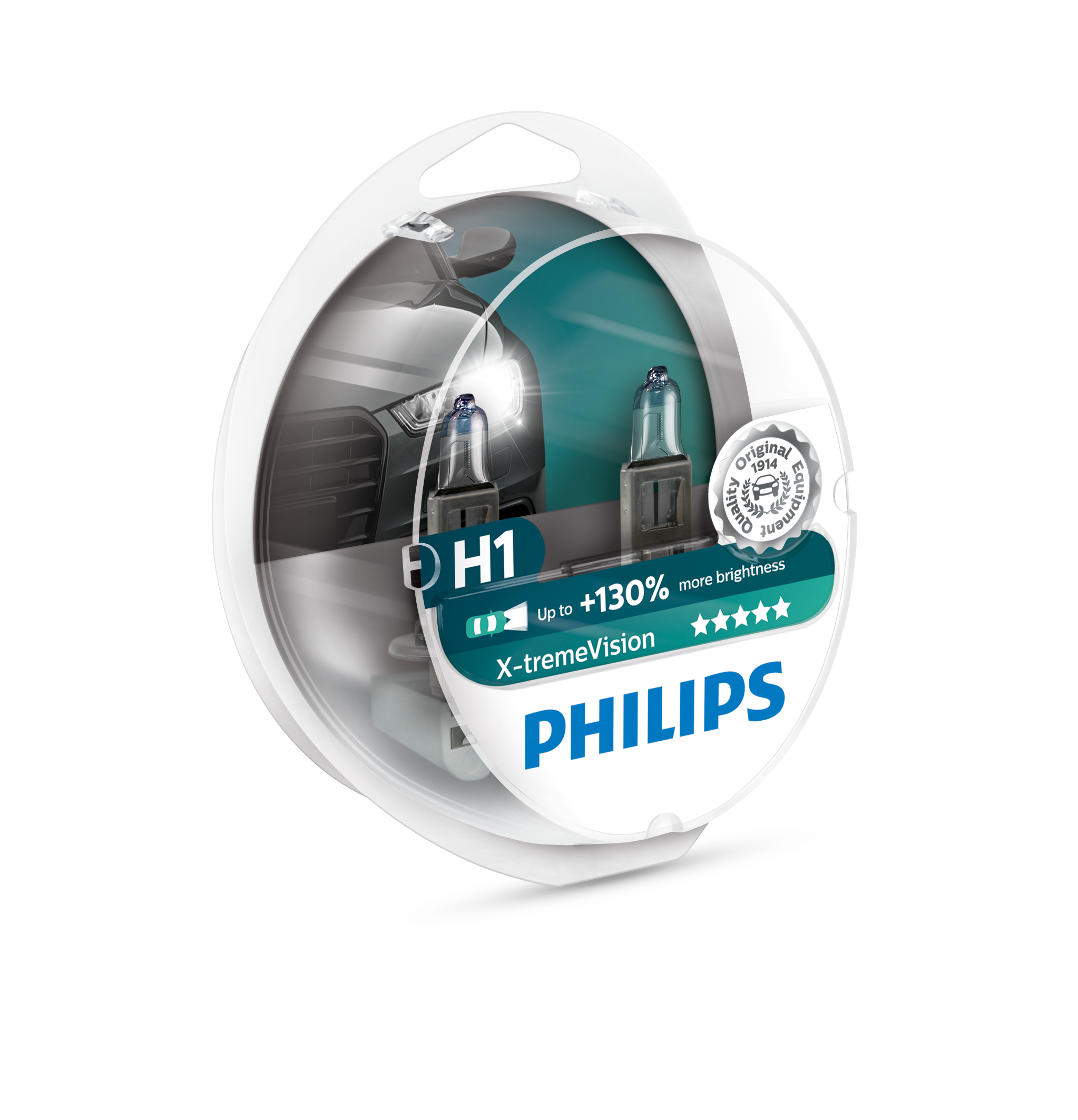 H1 Philips X-treme Vision PLUS pære - 2 stk. | Philips | Landberg.dk